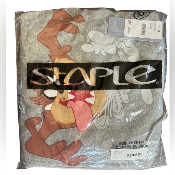 Adorable 🐥🙀🐰Looney Tunes Sweatpants XL unisex Collab w/Staple Clothing NWT - Picture 6 of 16